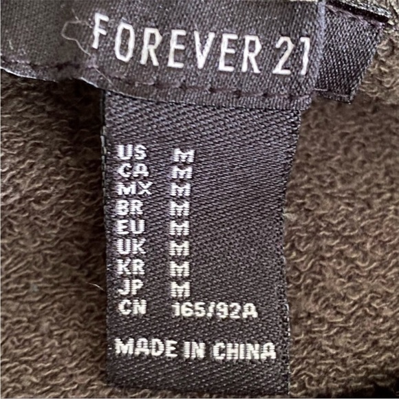 Forever 21 Open Shoulder Hoodie - Picture 5 of 15